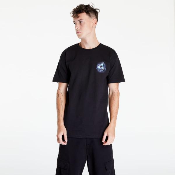 Tričko s krátkým rukávem HUF Storm Triple Triangle T-Shirt Black
