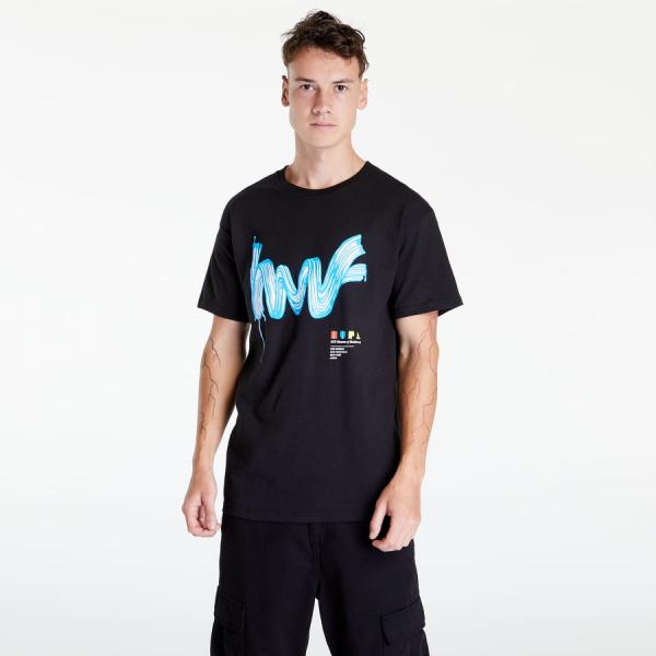 Tričko s krátkým rukávem HUF Stroke Of Genius T-Shirt Black