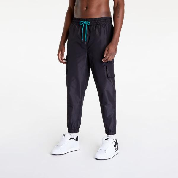 Kalhoty New Era Cargo Track Pant Black/ Honeycomb
