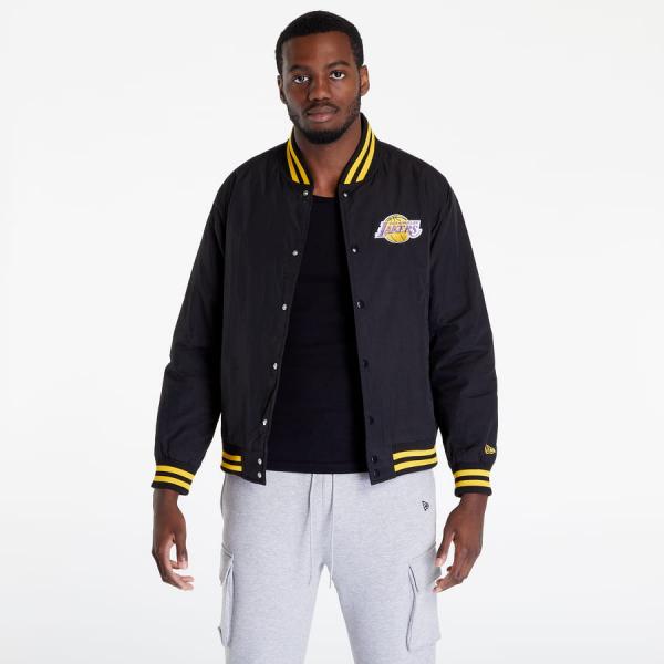 Bunda New Era NBA Team Logo Bomber Jacket Los Angeles Lakers Černá