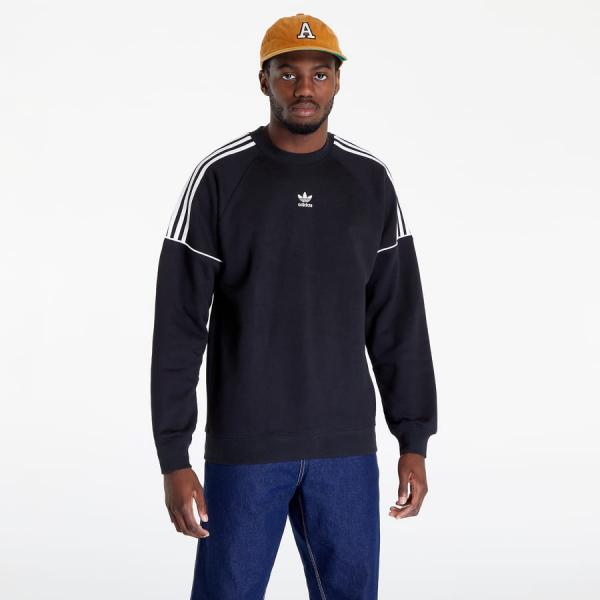 Mikina adidas Originals Rekive Crew Sweatshirt Black