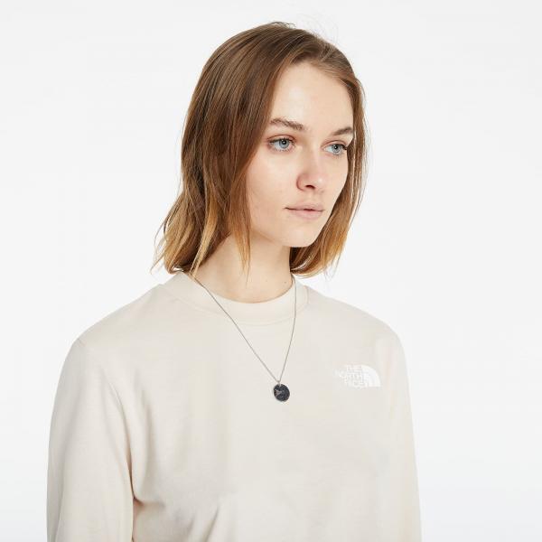 The North Face LongSleeve Crop Tee Pink Tint