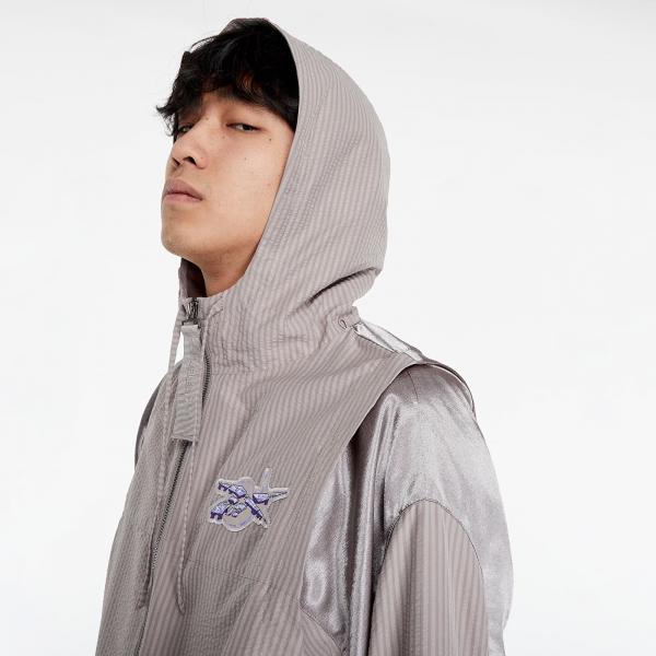 Reebok R&C Convertible Jacket Boulder Grey