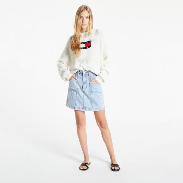 Tommy Jeans Mom Skirt Denim Light
