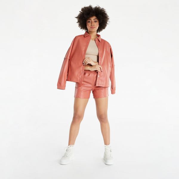 adidas Faux Leather Tracksuit Pants Magic Earth