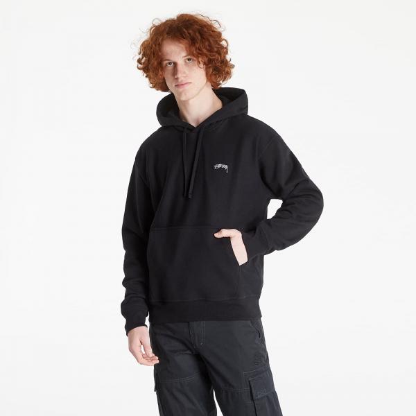 Stüssy Stock Logo Hood Black