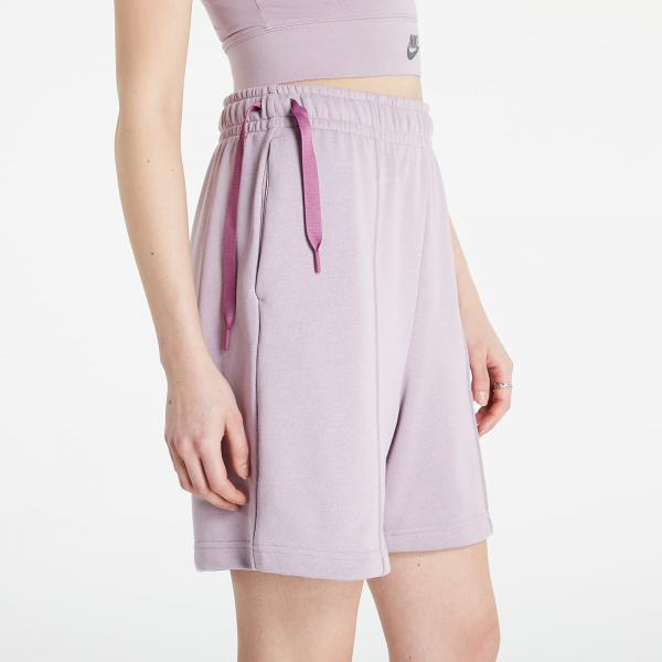 Nike Sportswear French Terry Fleece High-Rise Shorts Dnc Plum Fog