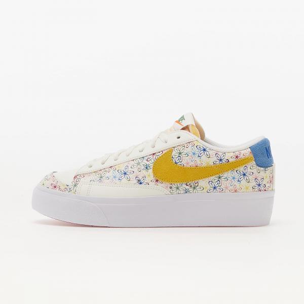 Nike Wmns Blazer LW Platform Sail/ University Blue-Vivid Sulfur