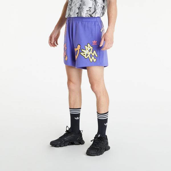 adidas Love Unites Loose Shorts Purple/ Multicolor