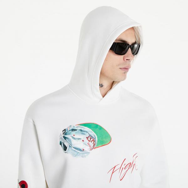 Jordan Flight Artist Series x Jacob Rochester Men's Pullover Sail/ Black/ University Red