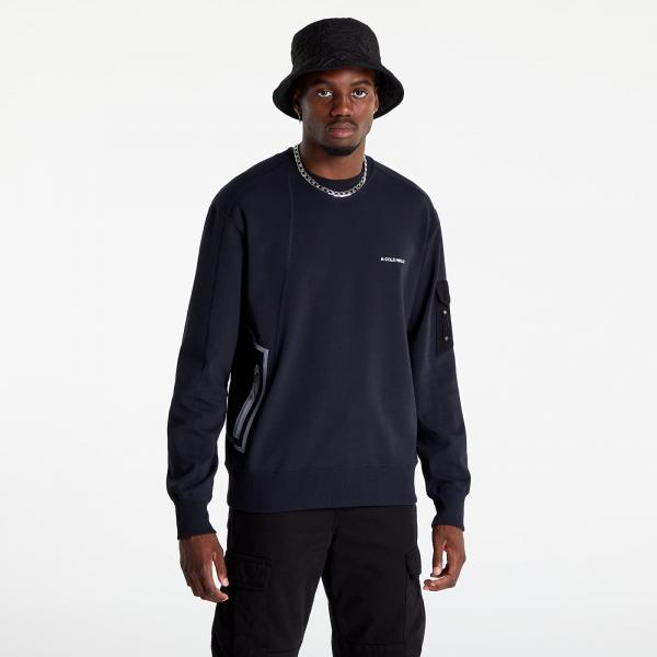 A-COLD-WALL* Polygon Technical Crewneck Black