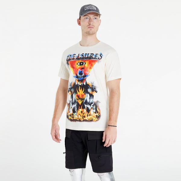 PLEASURES Holy T-Shirt Cream