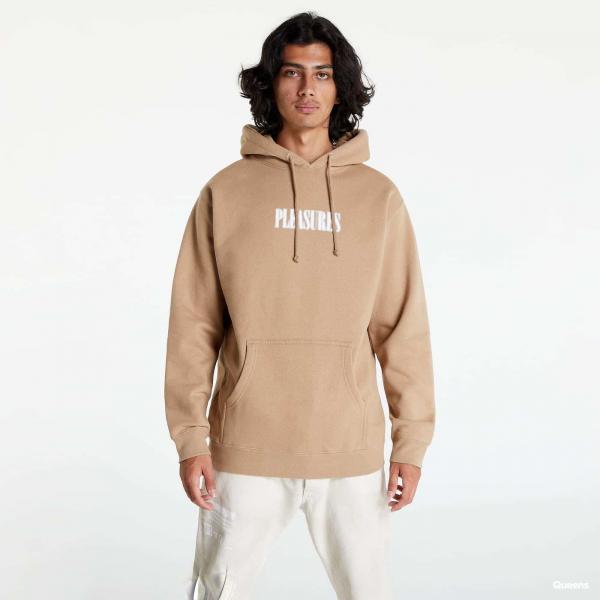 PLEASURES Blurry Hoodie Sand