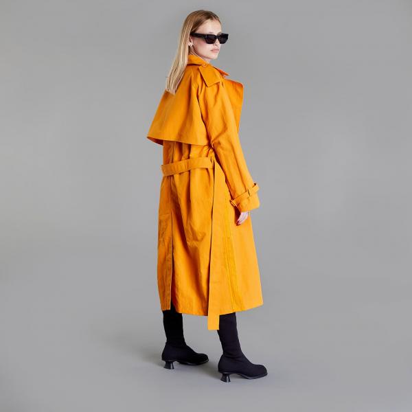 adidas Blue Version Trench Coat Orange