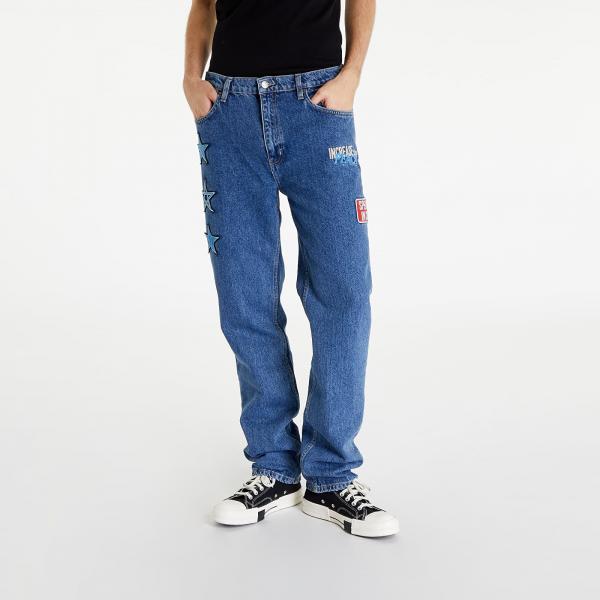 Kalhoty Daily Paper Nemi Pants Mid Blue XS