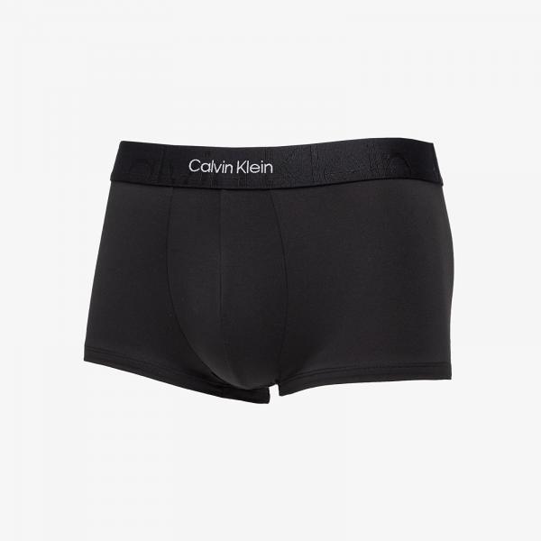 Boxerky Calvin Klein Embossed Icon Microfiber Low Rise Trunk 1-Pack Black S
