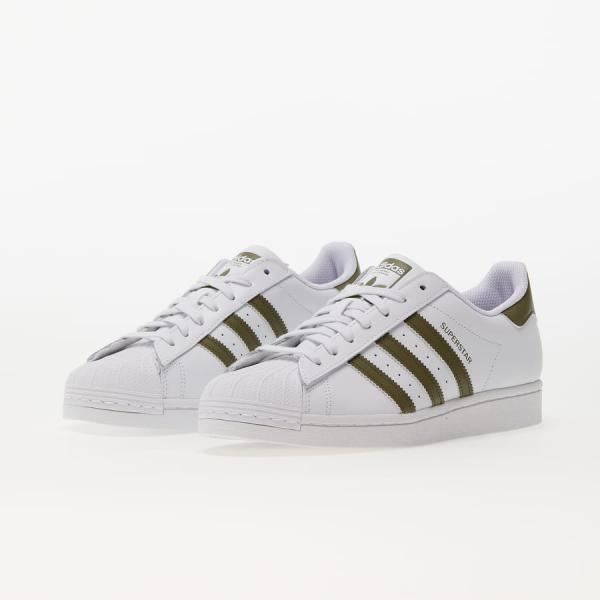adidas Originals Superstar Ftw White/ Focus Olive/ Ftw White