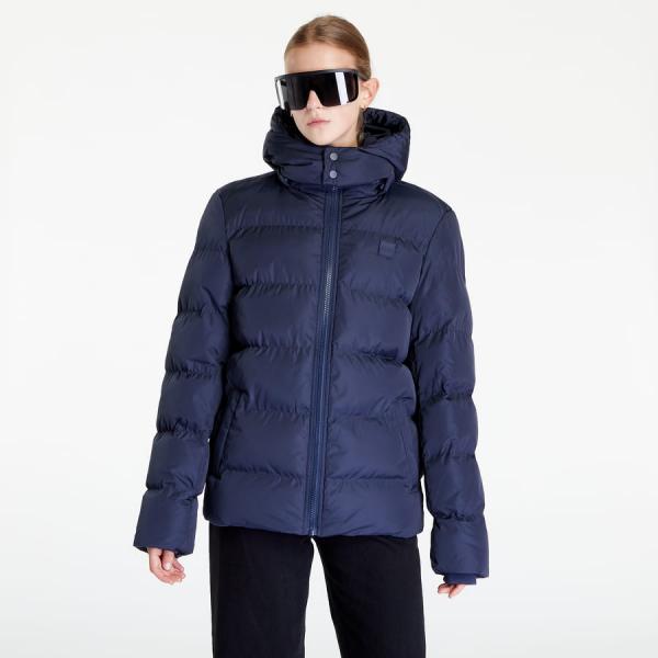 Bunda Urban Classics Hooded Puffer Jacket Navy XL