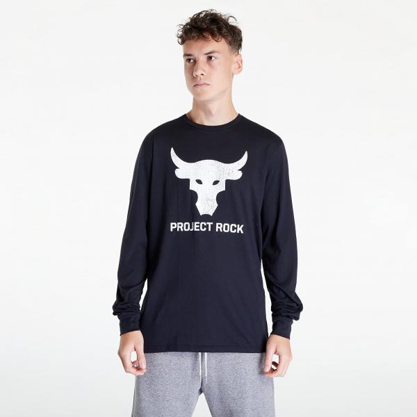 Tričko Under Armour Project Rock Brahma Bull Ls Black/ White S