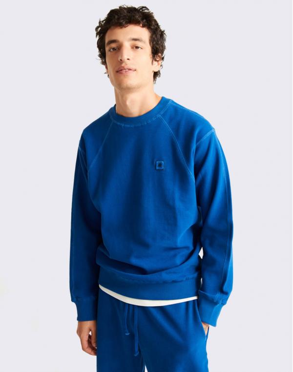Thinking MU Blue Christian Sweatshirt KLEIN BLUE M