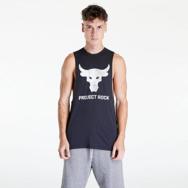 Pánské tílko Under Armour Project Rock Brahma Bull Tank Black