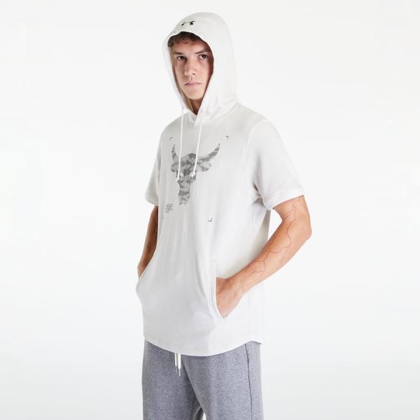 Under Armour Project Rock Terry Ss Hoody Creamy