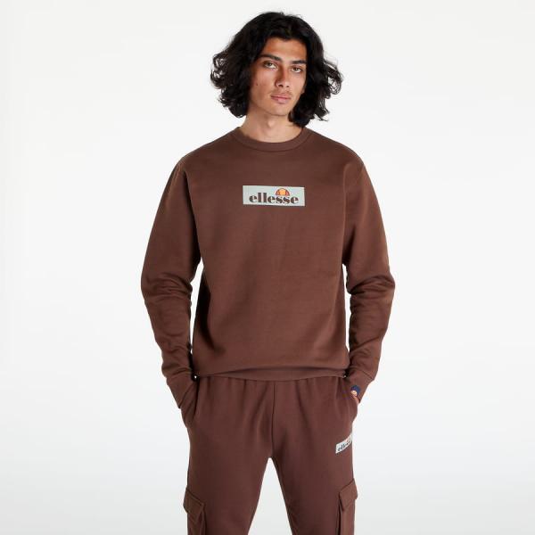 Mikina ellesse Tablido Sweatshirt Hnědá