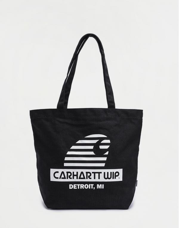 Carhartt WIP Canvas Graphic Tote Black
