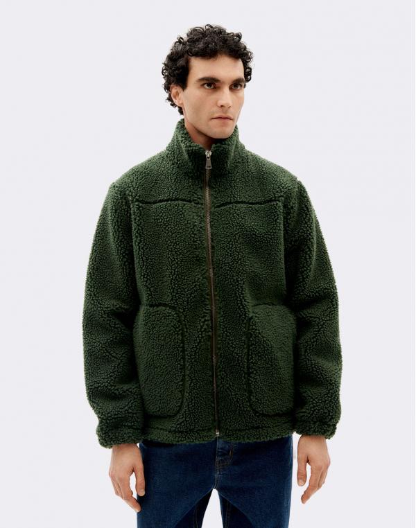 Thinking MU Dark Green Trash Stevie Jacket DARK GREEN S