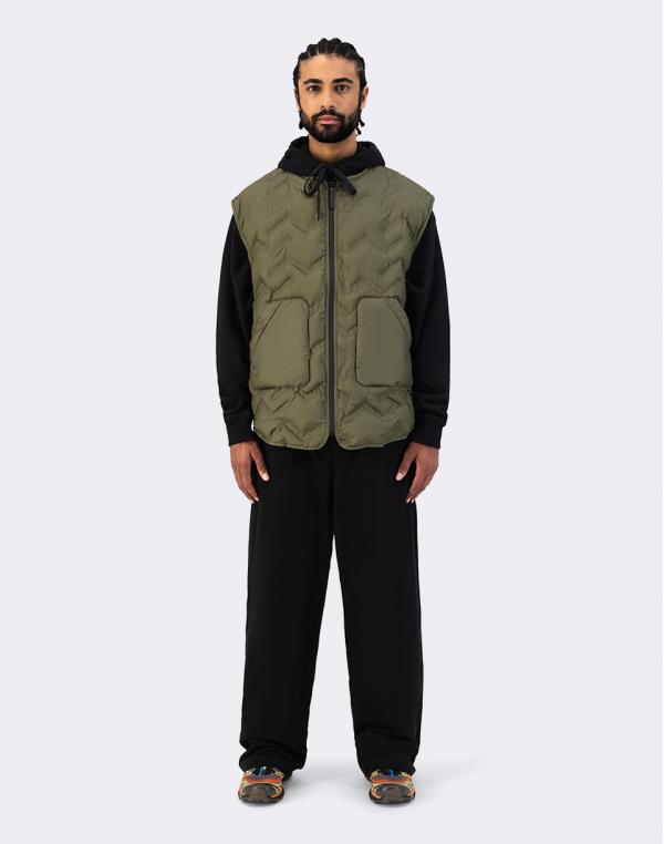 Maium Short Bodywarmer Army Green L