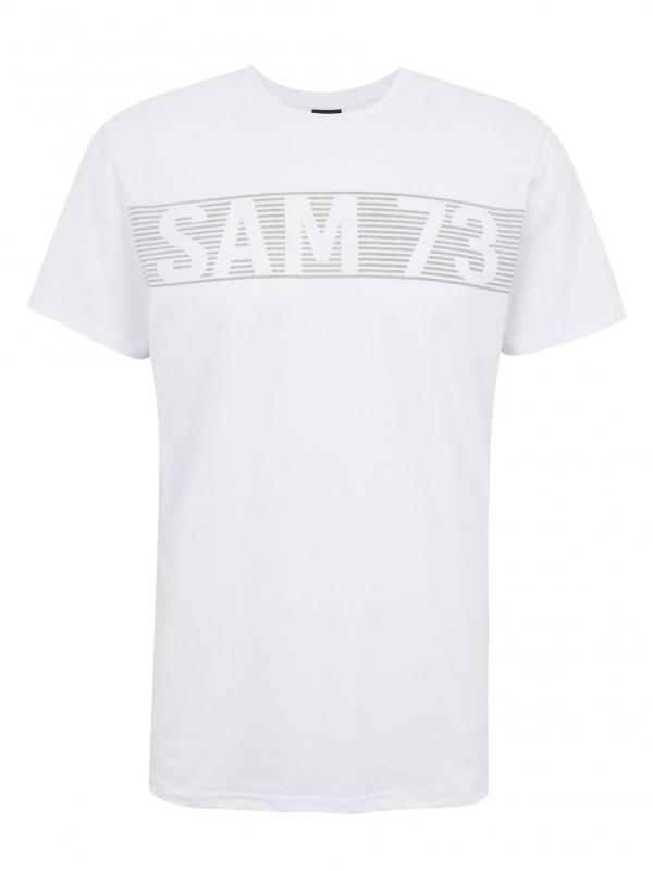 SAM 73 Pánské triko BARRY Bílá