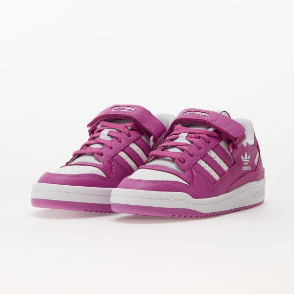adidas Originals Forum Low Ftw White/ Semi Purple Lime/ Ftw White