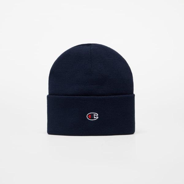 Čepice Champion Knit Beanie Cap Navy Universal