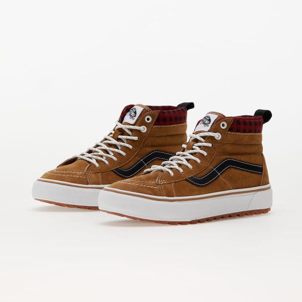 Tenisky Vans Sk8-Hi MTE-1 Plaid Brown/ Black EUR 40.5