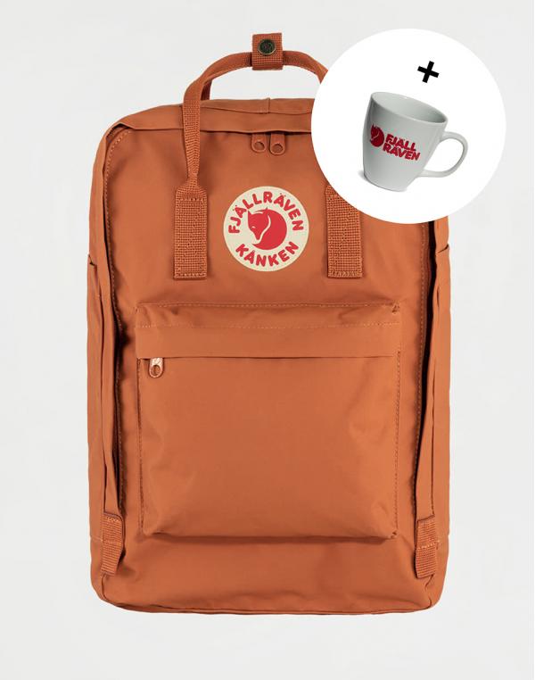 Batoh Fjällräven Kanken Laptop 17" 243 Terracotta Brown 20 l