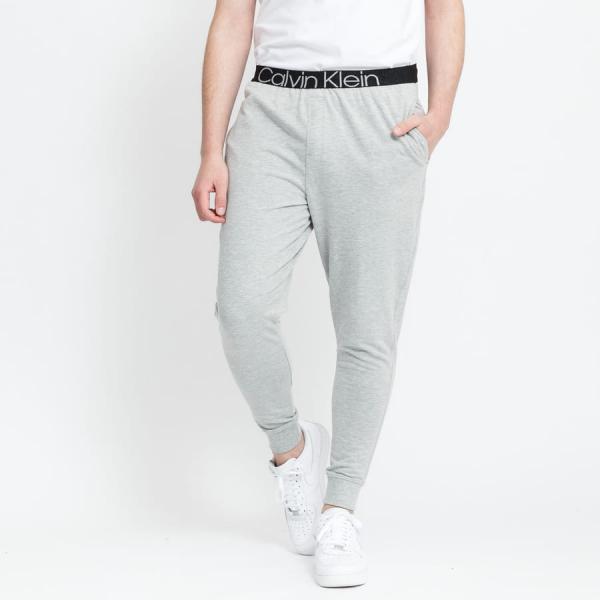 ´Pánské pyžamo Calvin Klein Jogger melange šedé