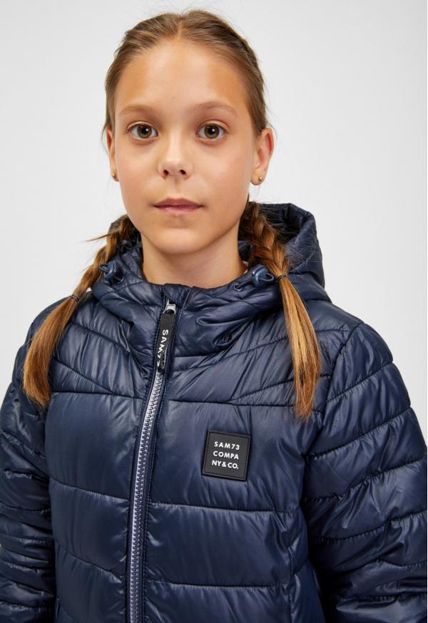 SAM 73 Dívčí kabát NADINE Modrá 152