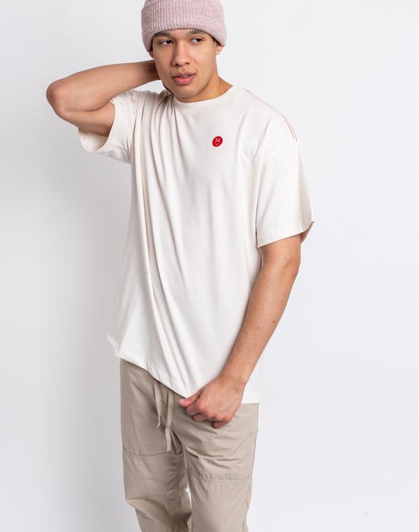 Tričko Knowledge Cotton Oversized T-Shirt Reborn™ 1348 Buttercream