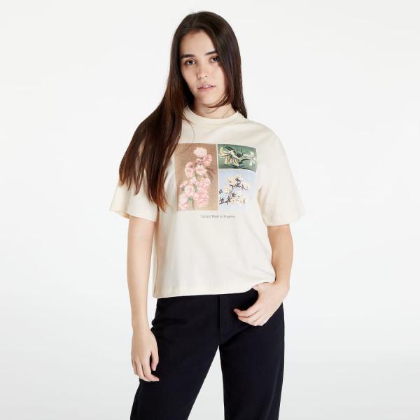 Dámské tričko Carhartt WIP W S/S Bloomin T-Shirt Beige
