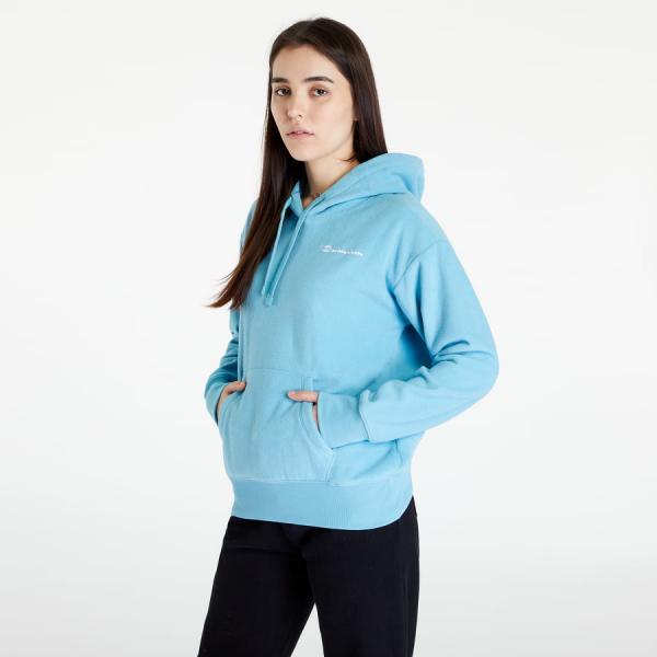 Dámská mikina Champion American Classics Hooded Sweatshirt Light Blue