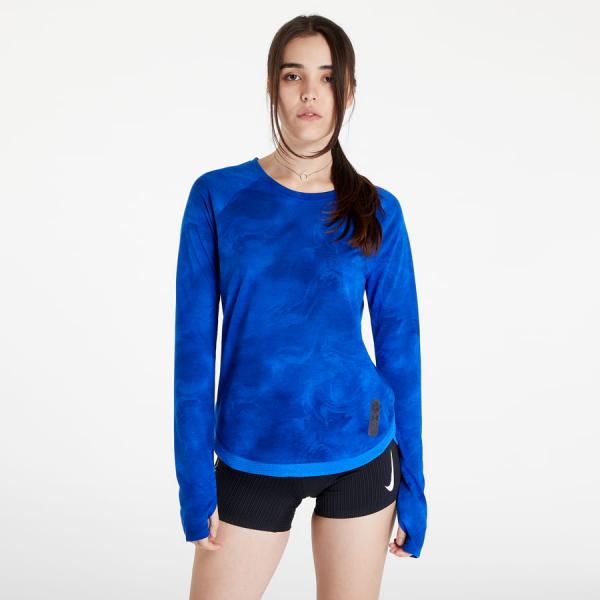 Dámské tričko s dlouhým rukávem Under Armour Run Anywhere Streaker LS Blue