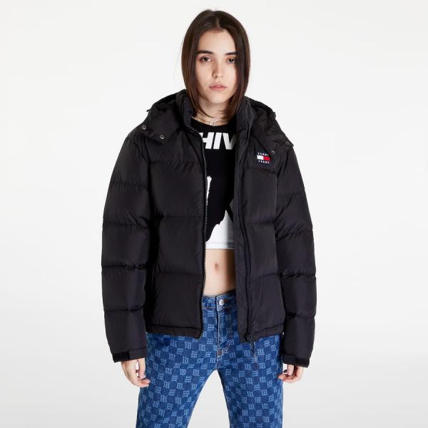 Dámská zimní bunda TOMMY JEANS Alaska Puffer Jacket Black