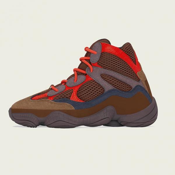 adidas Yeezy 500 High Sumac/ Sumac/ Sumac