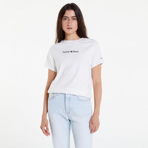 Tommy Jeans Tjw Baby Serif Linea White