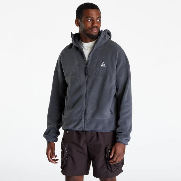 Nike Therma-Fit ACG "Wolf Tree" Men's Full-Zip Hoodie Dark Smoke Grey/ Off Noir/ Summit White