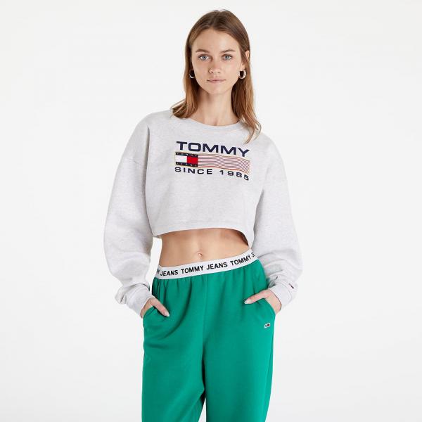 Tommy Jeans Super Crop Moder Silver Grey Heather