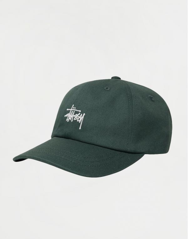 Stüssy Basic Stock Low Pro Cap forest
