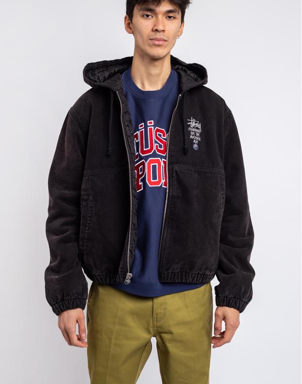 Stüssy Canvas Insulated Work Jacket black S