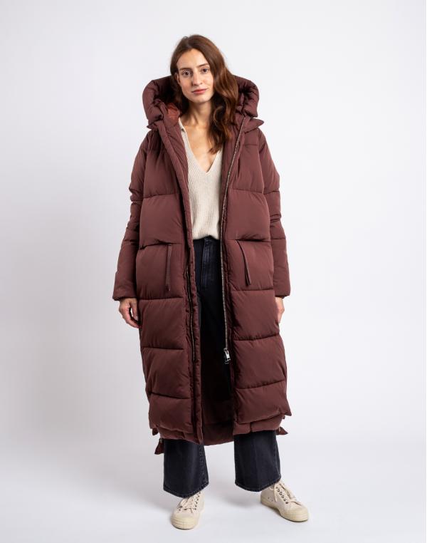 Embassy of Bricks and Logs Lourdes Puffer Coat Truffle S