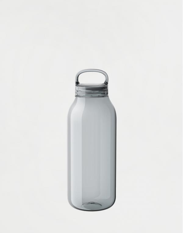 Kinto Water Bottle 500 ml Smoke